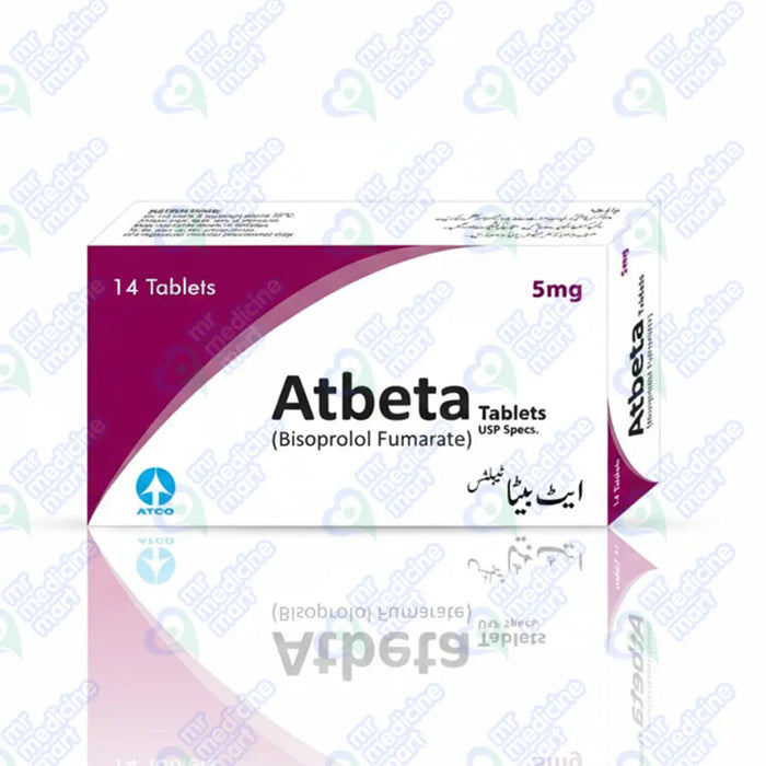 ATBETA 5MG TABLET 1X14'S