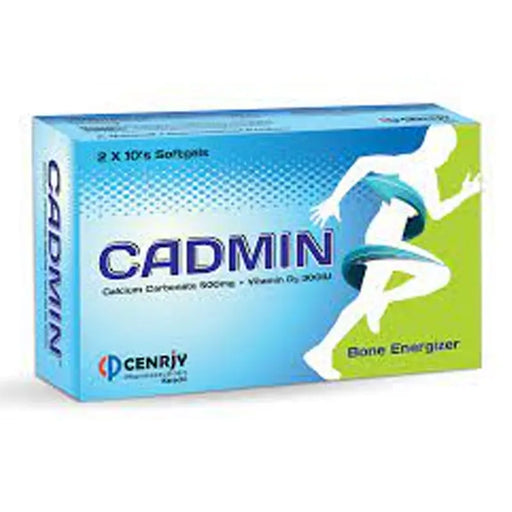 CADMIN SOFTGEL CAPSULE 2X10S - Meri Pharmacy