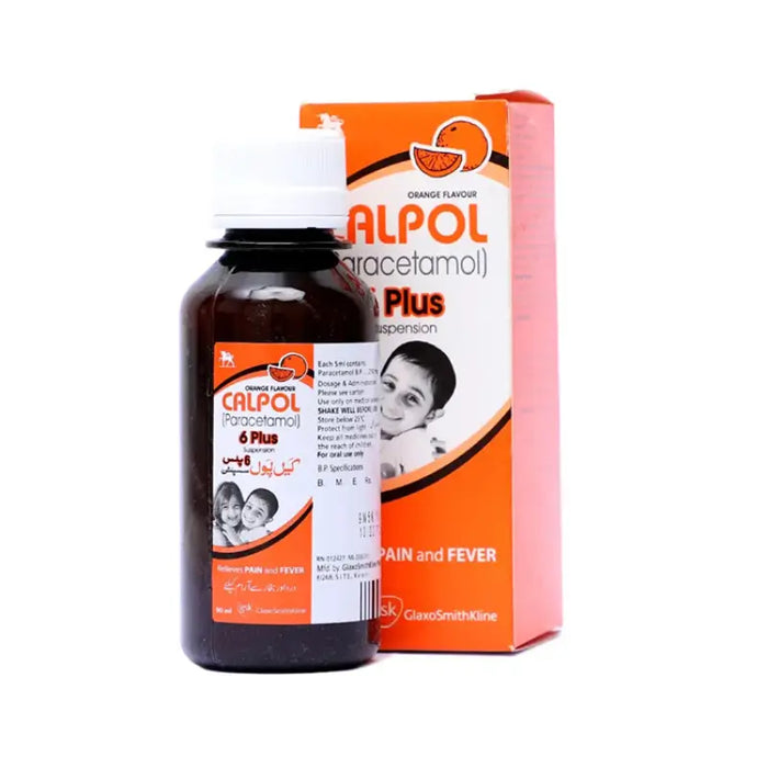 CALPOL 6 PLUS SUSPENSION 90ML