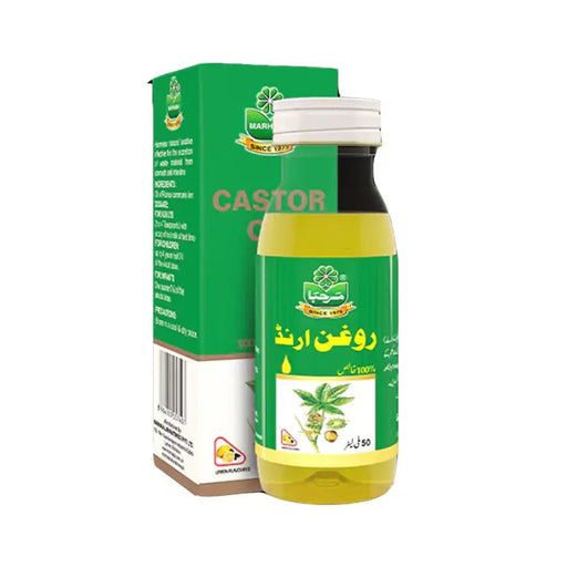 Castor Oil 100ml is a natural laxative that aids digestion.
