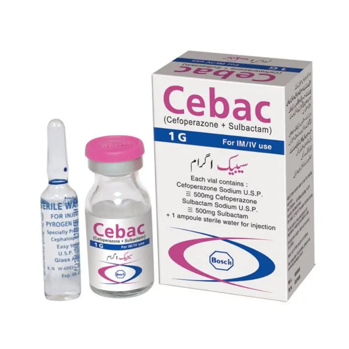 CEBAC INJECTION 1 GM