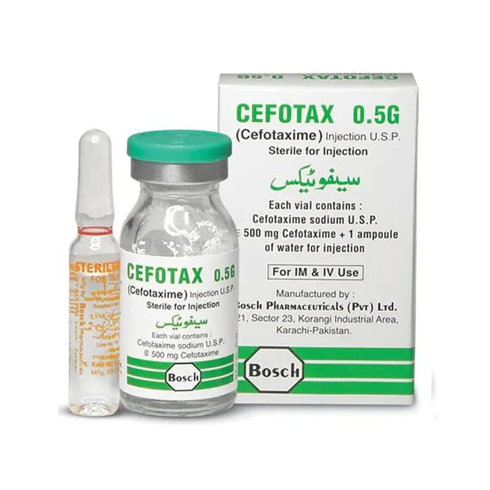 CEFOTAX INJECTION 500MG 1S