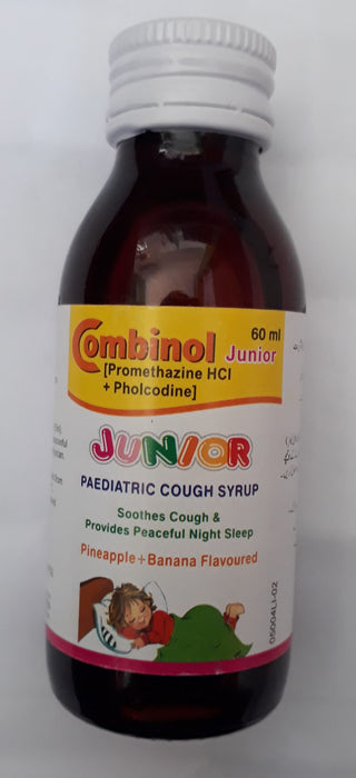 COMBINOL JUNIOR COUGH SYRUP 60ML 1S