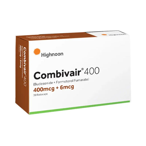 COMBIVAIR ROTACAPSULE 400/6MCG