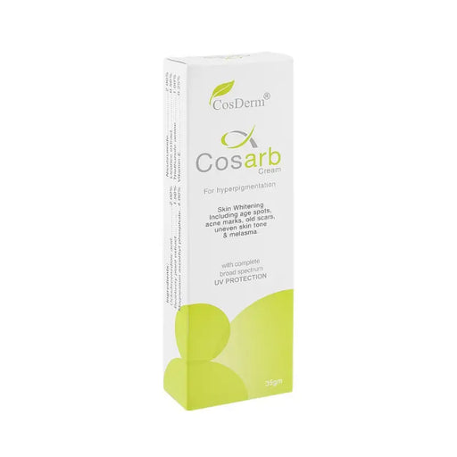 CosDerm Cosarb Cream packaging on a white background