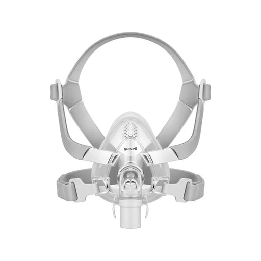 Respiratory mask with 'GoWell' branding on a white background