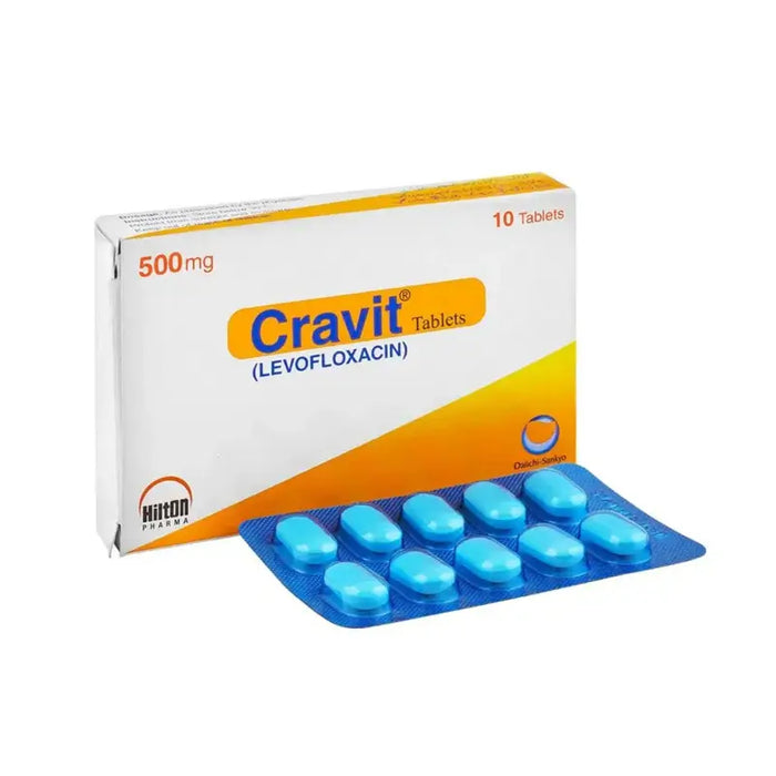 CRAVIT TABLET 500 MG 10S