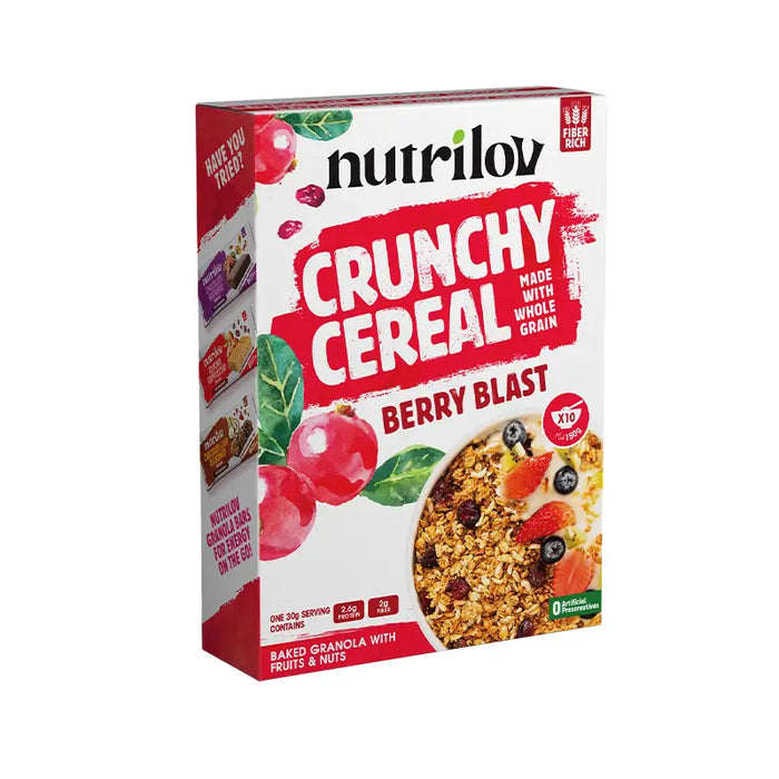 CRUNCHY CEREAL BOX BERRY BLAST 150G 1'S