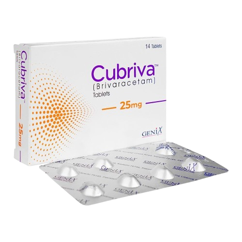 CUBRIVA 25MG TABLETS 2X7'S