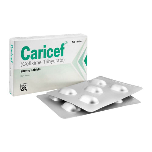 Caricef 200 mg Tablet 2X5S