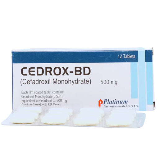 CEDROX-BD TABLET 500MG 2X10'S
