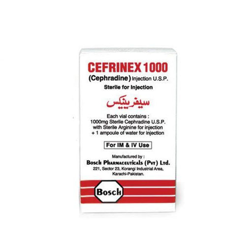 CEFRINEX INJECTION 1 GM 1S