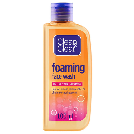 CLEAN&CLEAR FOAMING FACE WASH 100ML 1S