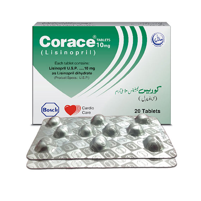 CORACE TABLET 10 MG 2X10S