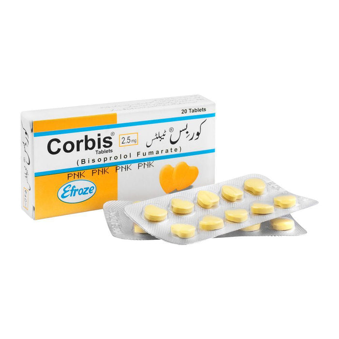 CORBIS TABLET 2.5 MG 2X15S