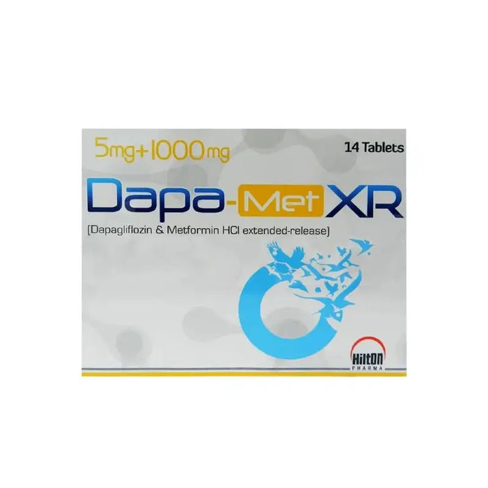 DAPA-MET XR 5MG+1000MG 2X7'S