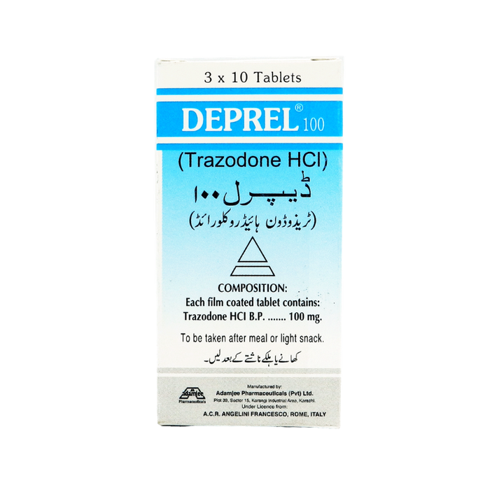 DEPREL-100MG TABLET 3X10S