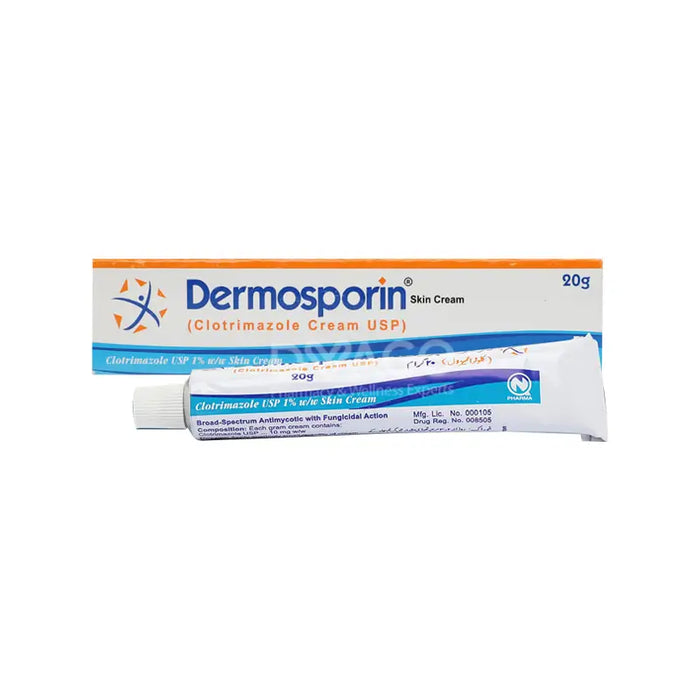 DERMOSPORIN CREAM 1 % 20GM 1S