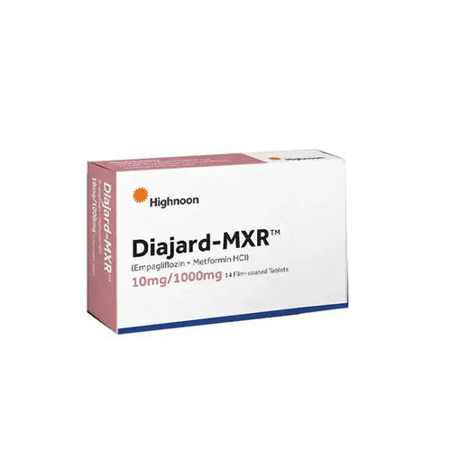 Diajard-MXR 10/1000mg Tab 2X7S