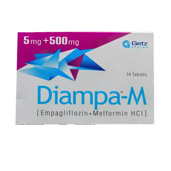 DIAMPA-M 5/500MG TABLETS 2X7S