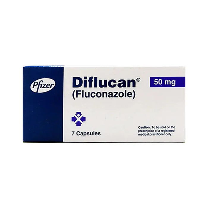 DIFLUCAN CAPSULE 50 MG 7S