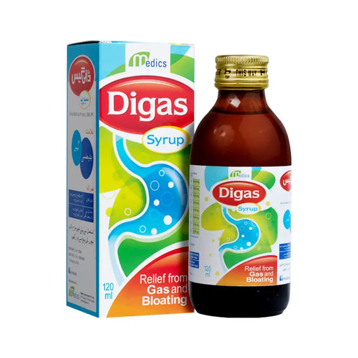 DIGAS 120ML SYRUP
