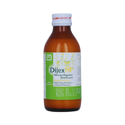 Dijex MP bottle on a white background