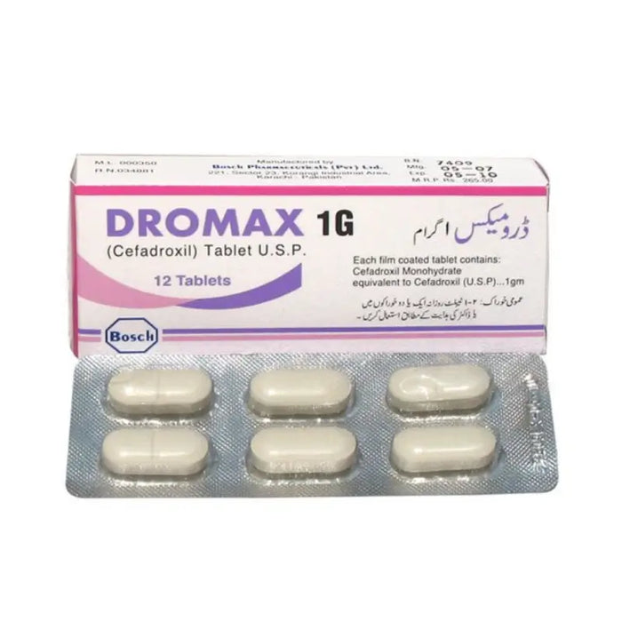 DROMAX TABLET 1 GM 2X6S