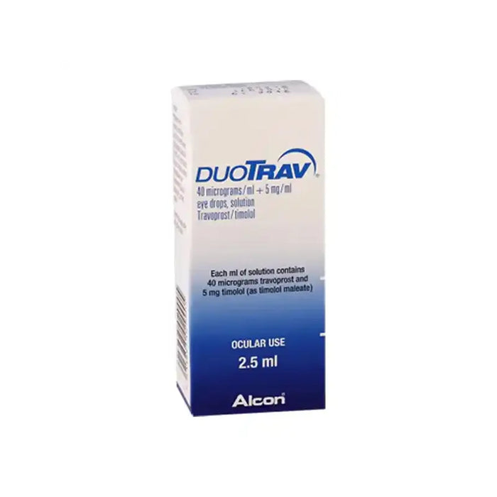 DUOTRAV EYE DROPS 2.5ML 1S