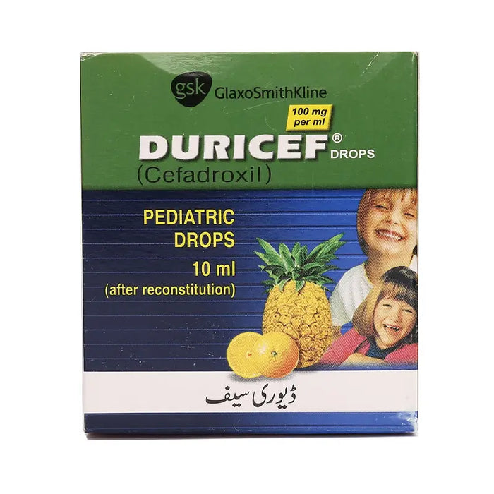 DURICEF DROP 100MG 10ML 1S