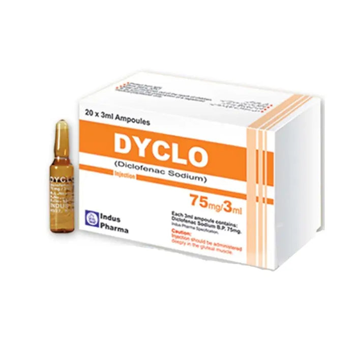 DYCLO 75MG 3ML INJECTION 1X20S