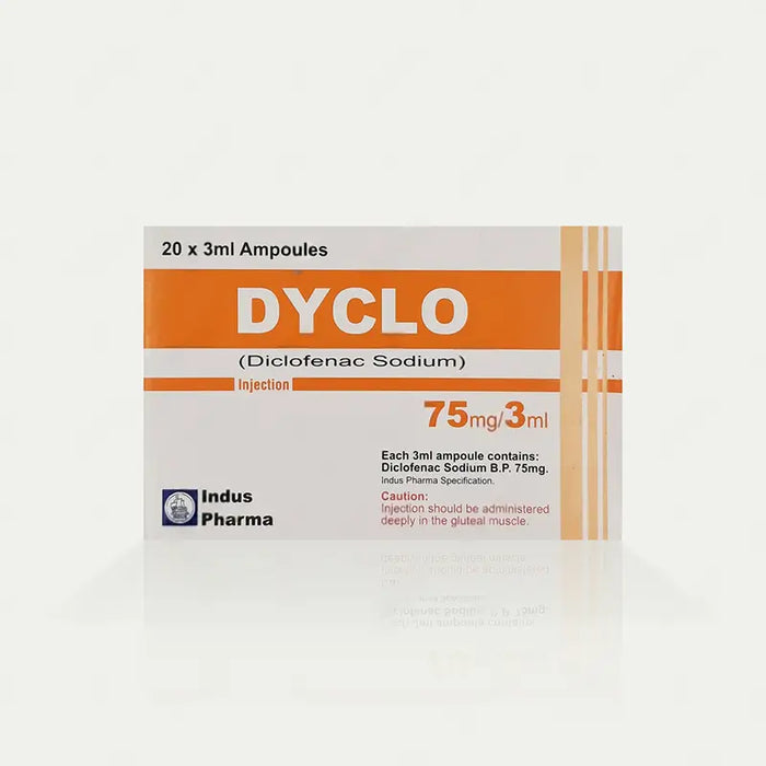 DYCLO 75MG 3ML INJECTION 1X50S