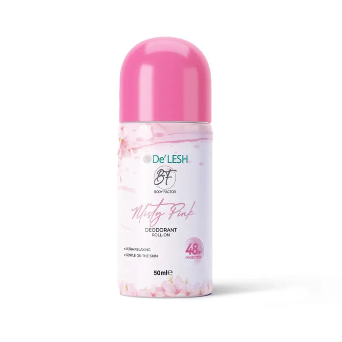 De'LESH Body Factor Roll On (Misty Pink) 50ml
