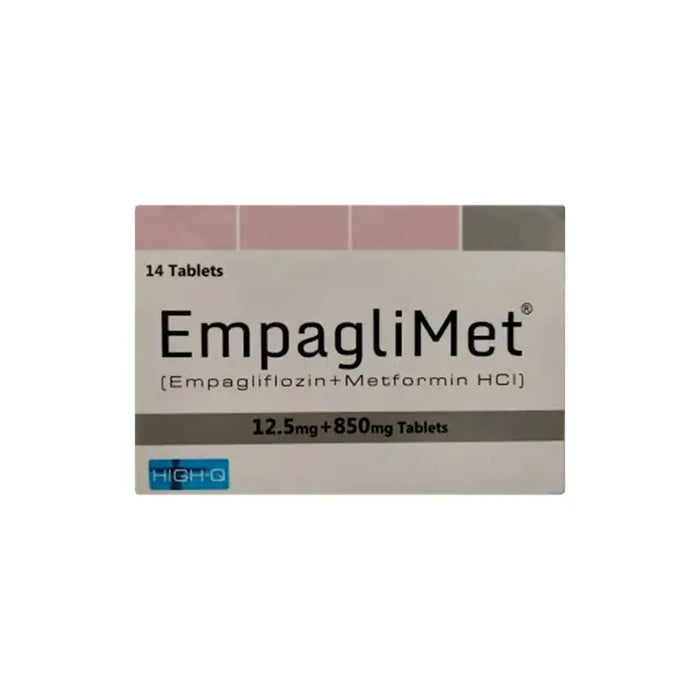 EMPAGLIMET 12.5+850MG 2X7S