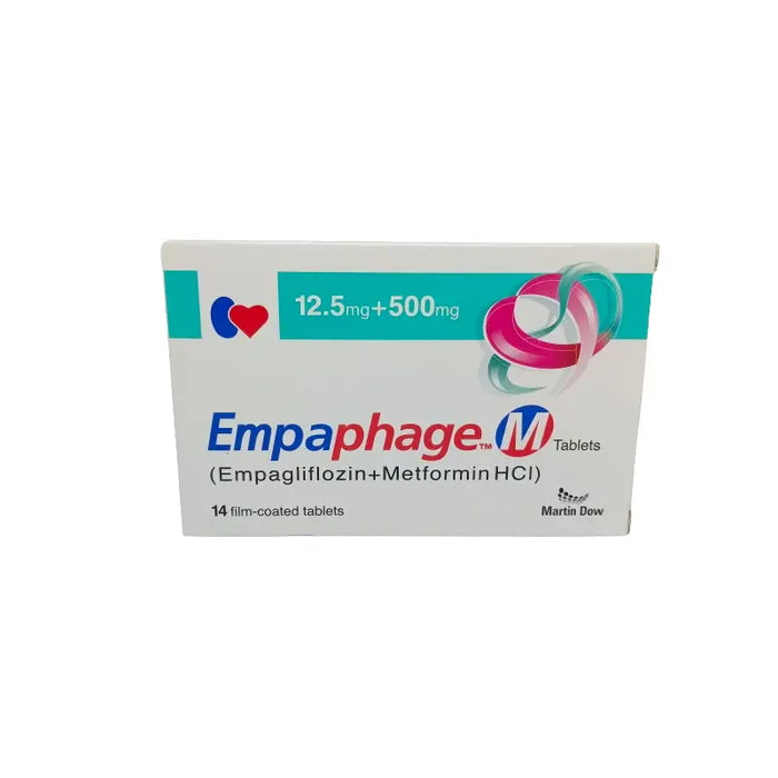 EMPAPHAGE M 12.5MG/500MG 2X7S