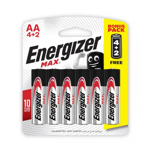 ENR MAX ALK AA BONUS PACK 4+2