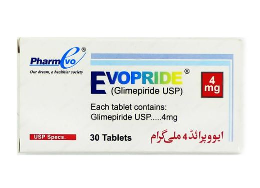 EVOPRIDE TABLET 4 MG 3X10S