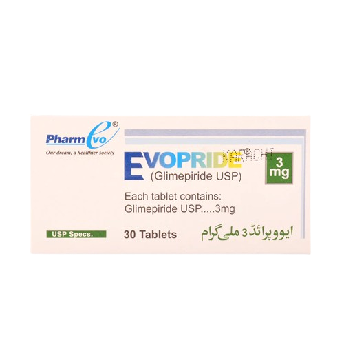 Evopride Tablet 3 mg 3X10S