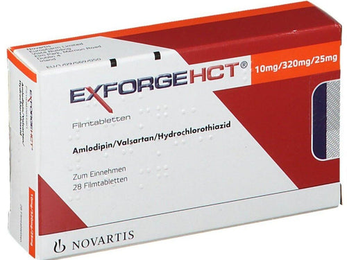 Exforge HCT Tablet 10mg/320mg/25mg 2X7S