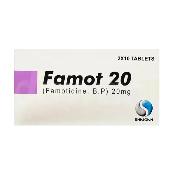 FAMOT TABLET 20 MG 2X10S