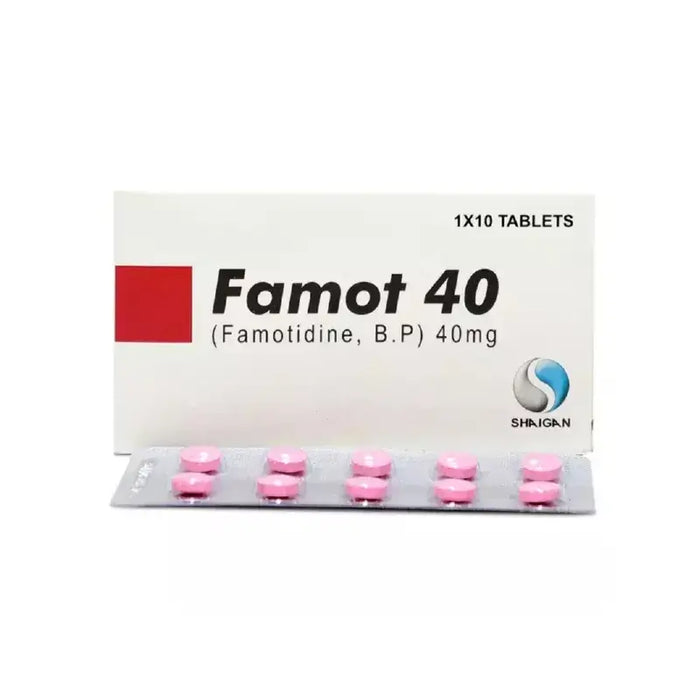 FAMOT TABLET 40 MG 10S