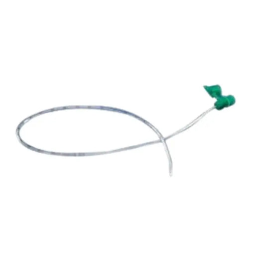 feeding tube 10fr on white background