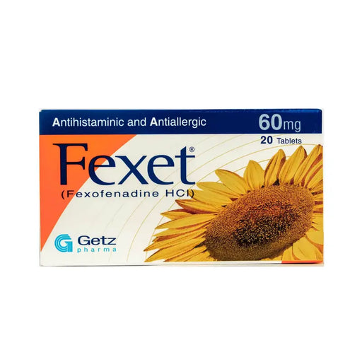 FEXET TABLET 60 MG 2X10S