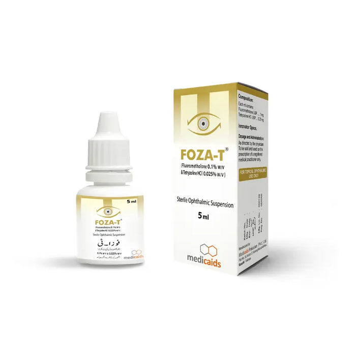 FOZA-T OPHTHALMIC SUSPENSION 5ML 1'S