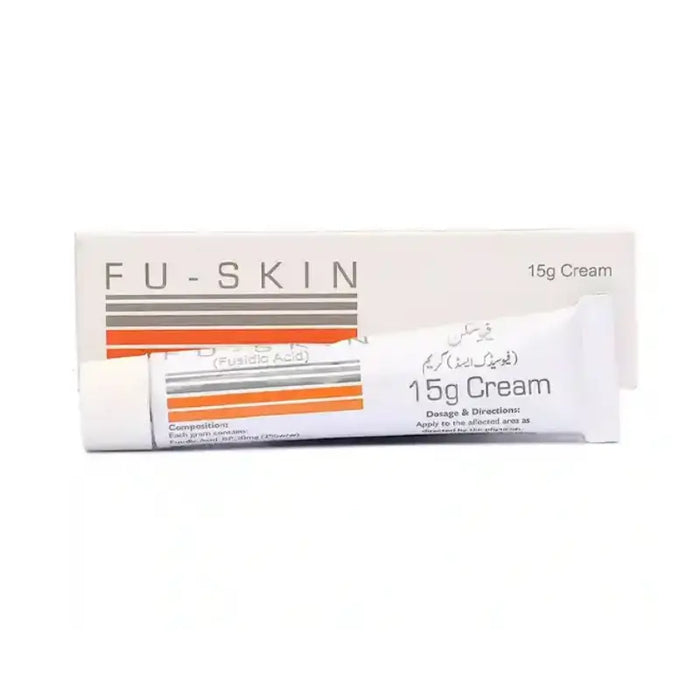 Fu-Skin 15g cream packaging on a white background