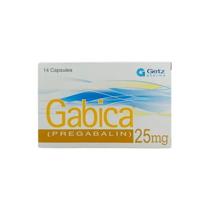 GABICA CAPSULE 25MG 2X7S | Meri Pharmacy