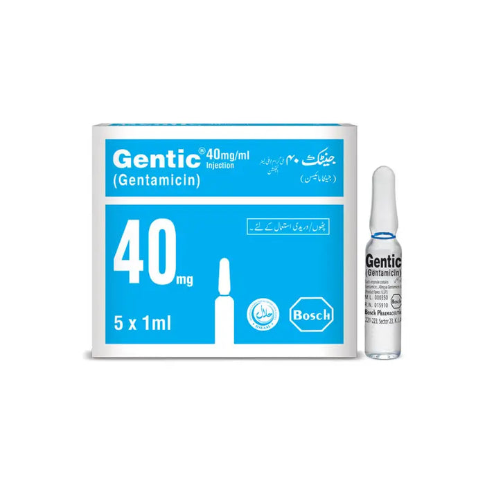 GENTIC INJECTION 40MG 1X3'S
