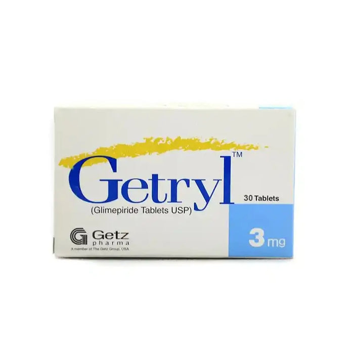 GETRYL TABLET 3 MG 3X10S