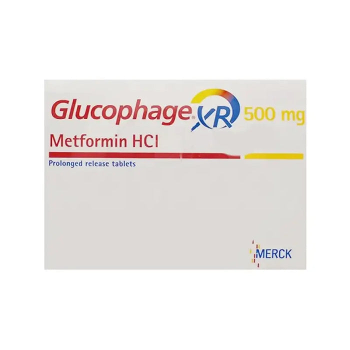 GLUCOPHAGE XR 500MG TABLETS 3X10S