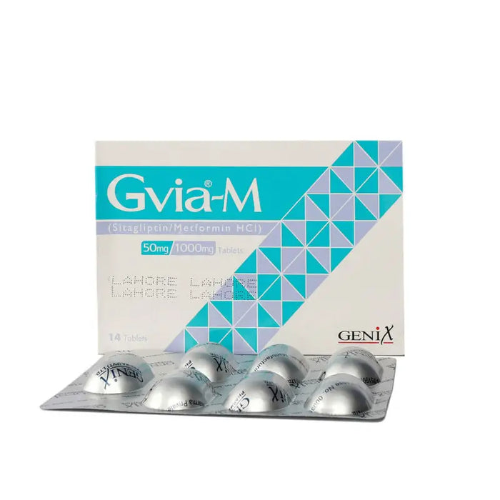 GVIA-M 50MG/1000MG TABLET 4X7S